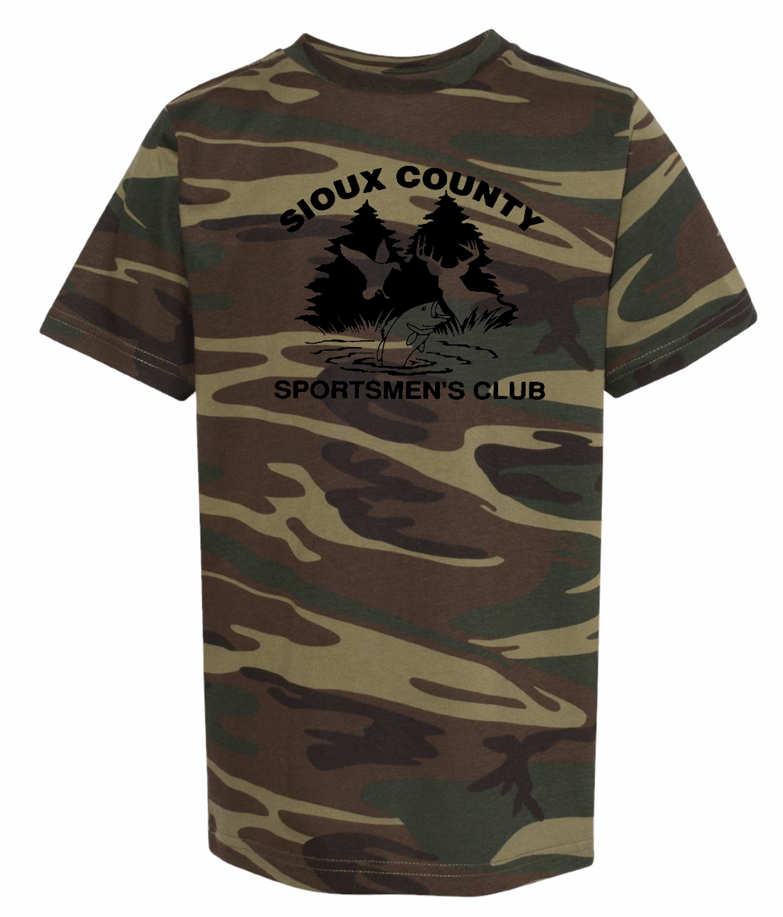 YOUTH Code Five Camo T-shirt | SCSCLUB