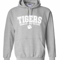 ADULT Tigers Paw Gildan Hooded Sweatshirt | OCCS