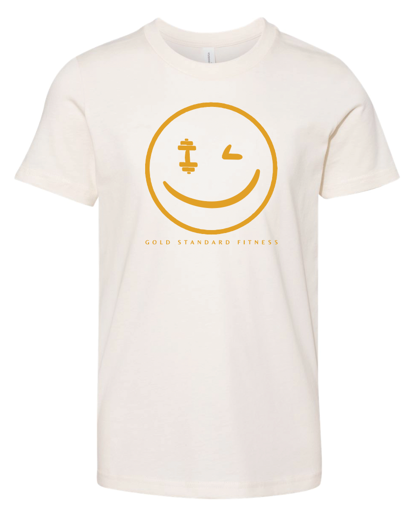 YOUTH Smiley Face Bella+Canvas Jersey Tee | GSD