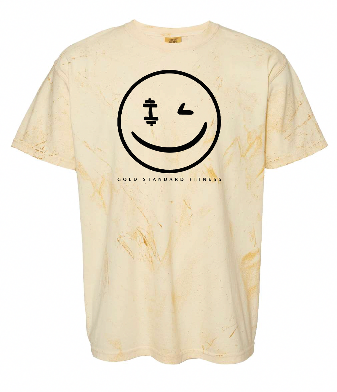 Smiley Face Colorblast Heavyweight T-Shirt | GSD