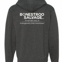 Bonestroo Logo Jerzees Full-Zip Sweatshirt | BONESTROO23