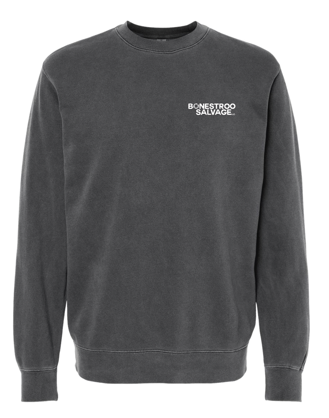 Flag Imprint Independent Crewneck Sweatshirt | BONESTROO23