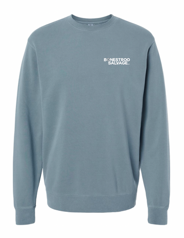 Flag Imprint Independent Crewneck Sweatshirt | BONESTROO23