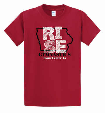 Iowa Imprint PORT & COMPANY TALL T-shirt | RISE