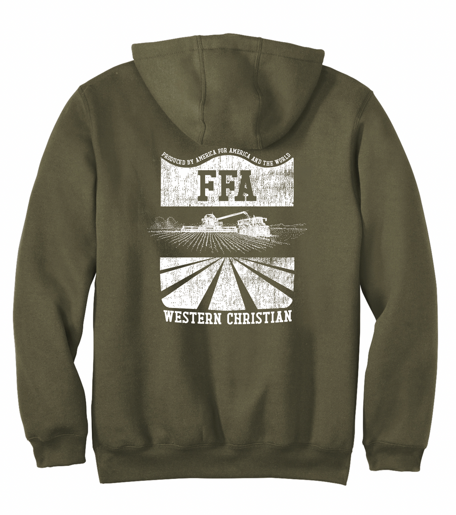 TALL Carhartt Midweight Hooded Sweatshirt (2 Colors) | WCFFA