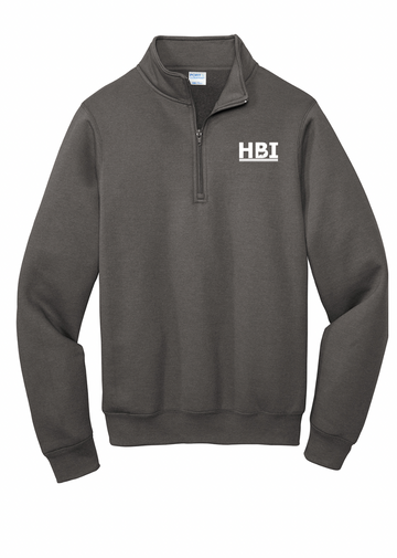 PORT & CO Fleece Half Zip Sweatshirt (ADULT) | HBI