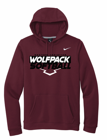 Softball NIKE Club Hooded Sweatshirt (Adult) | WCSB24