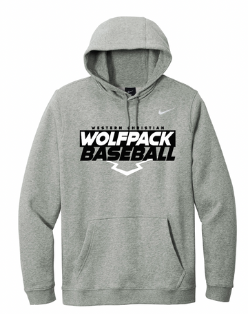 Baseball NIKE Club Hooded Sweatshirt (Adult) | WCBALL24