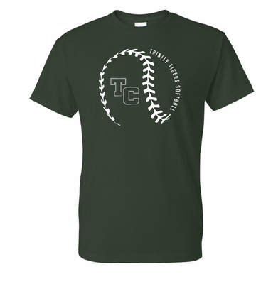 Softball GILDAN DryBlend Short Sleeve T-shirt (YOUTH & ADULT) | TCHS