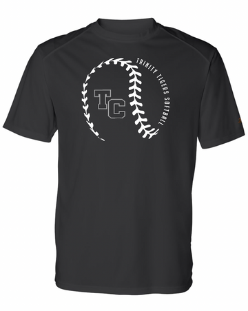 Softball BADGER B-Core Poly T-shirt (ADULT) | TCHS