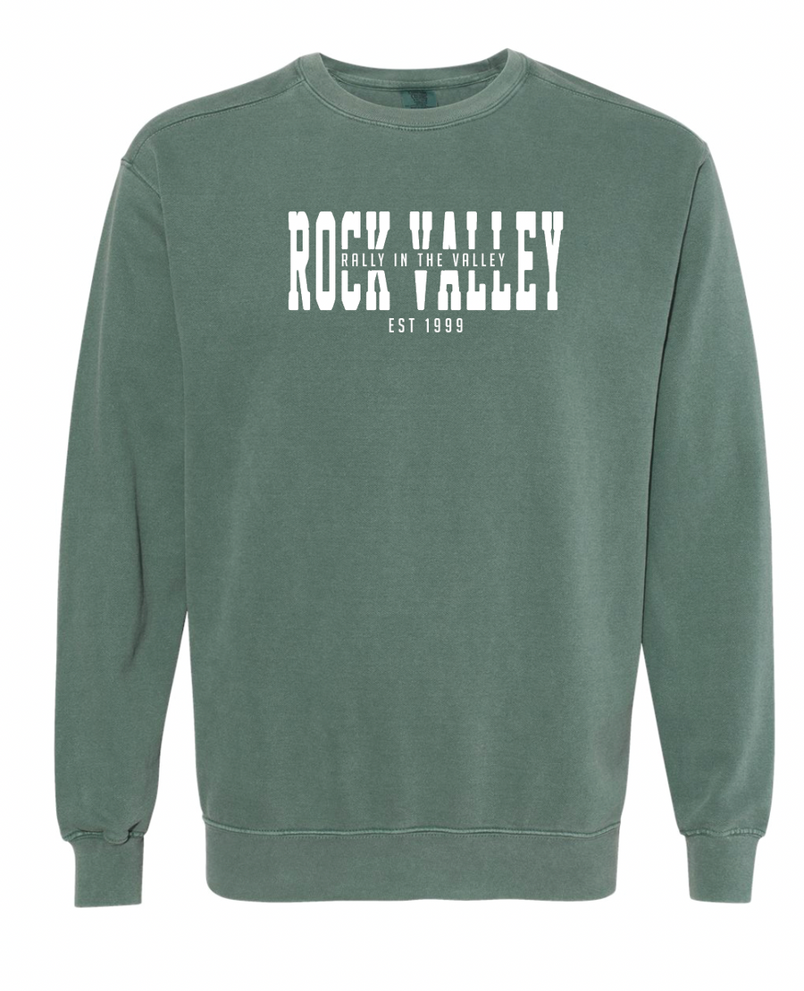 Rally in the Valley COMFORT COLORS Crewneck (ADULT)