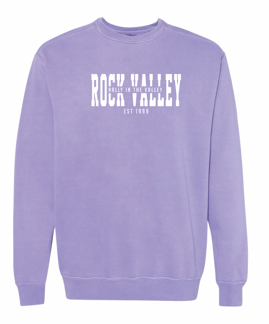 Rally in the Valley COMFORT COLORS Crewneck (ADULT)