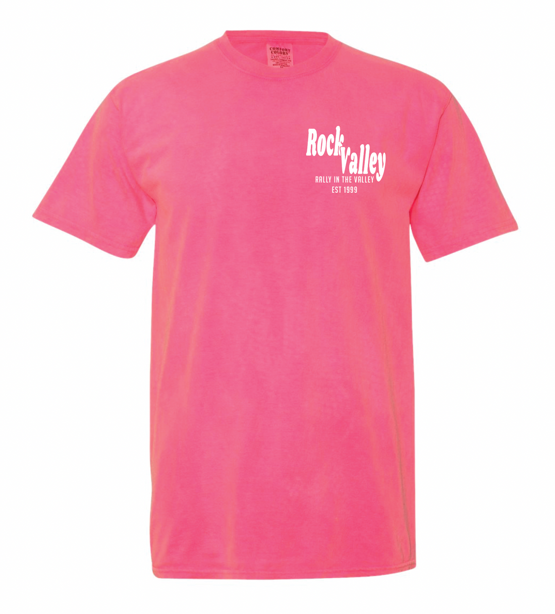 Rock Valley Left Chest COMFORT COLORS T-shirt (ADULT) | RALLY