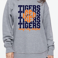 TIGERS LAT Women's Weekend Crewneck | OCCSFALL