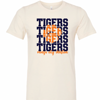 TIGERS BELLA+CANVAS Crewneck T-shirt | OCCSFALL