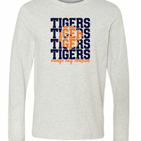 TIGERS BELLA+CANVAS Long Sleeve Tee | OCCSFALL