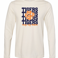 TIGERS BELLA+CANVAS Long Sleeve Tee | OCCSFALL