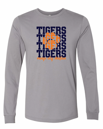 TIGERS BELLA+CANVAS Long Sleeve Tee | OCCSFALL