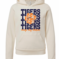 TIGERS BELLA+CANVAS Fleece Hoodie (YOUTH) | OCCSFALL