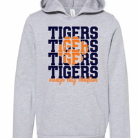 TIGERS BELLA+CANVAS Fleece Hoodie (YOUTH) | OCCSFALL