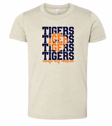 TIGERS BELLA+CANVAS Short Sleeve Tee (YOUTH) | OCCSFALL