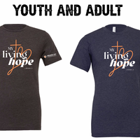 LIVING HOPE BELLA+CANVAS Crewneck T-shirt (YOUTH & ADULT) | OCCSFALL