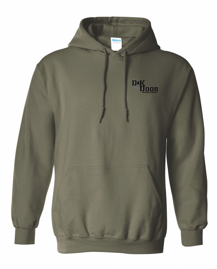 D&K DOOR GILDAN HOODED SWEATSHIRT | D&K