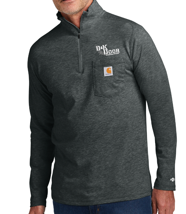 D&K DOOR Carhartt Force 1/4 Zip Long Sleeve | D&K