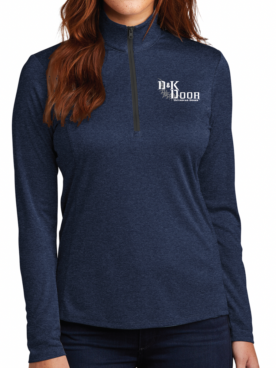 D&K DOOR Women's Sport-Tek 1/2 Zip | D&K