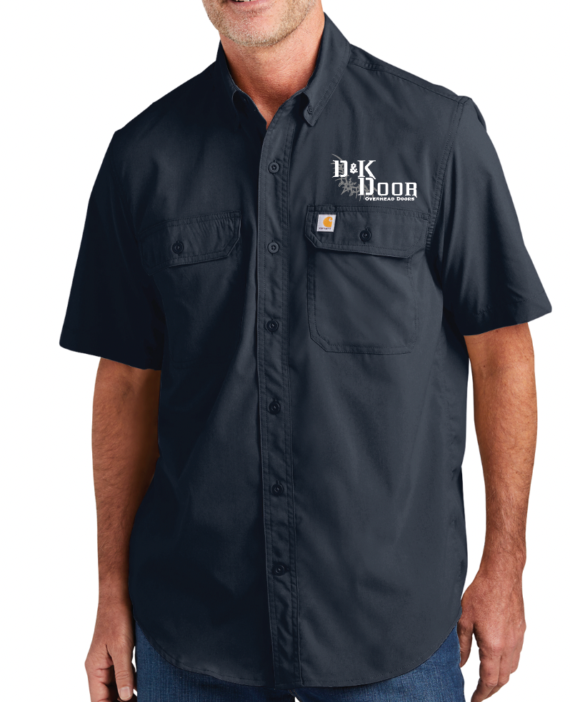 D&K DOOR Carhart Force Button Down Short Sleeve | D&K