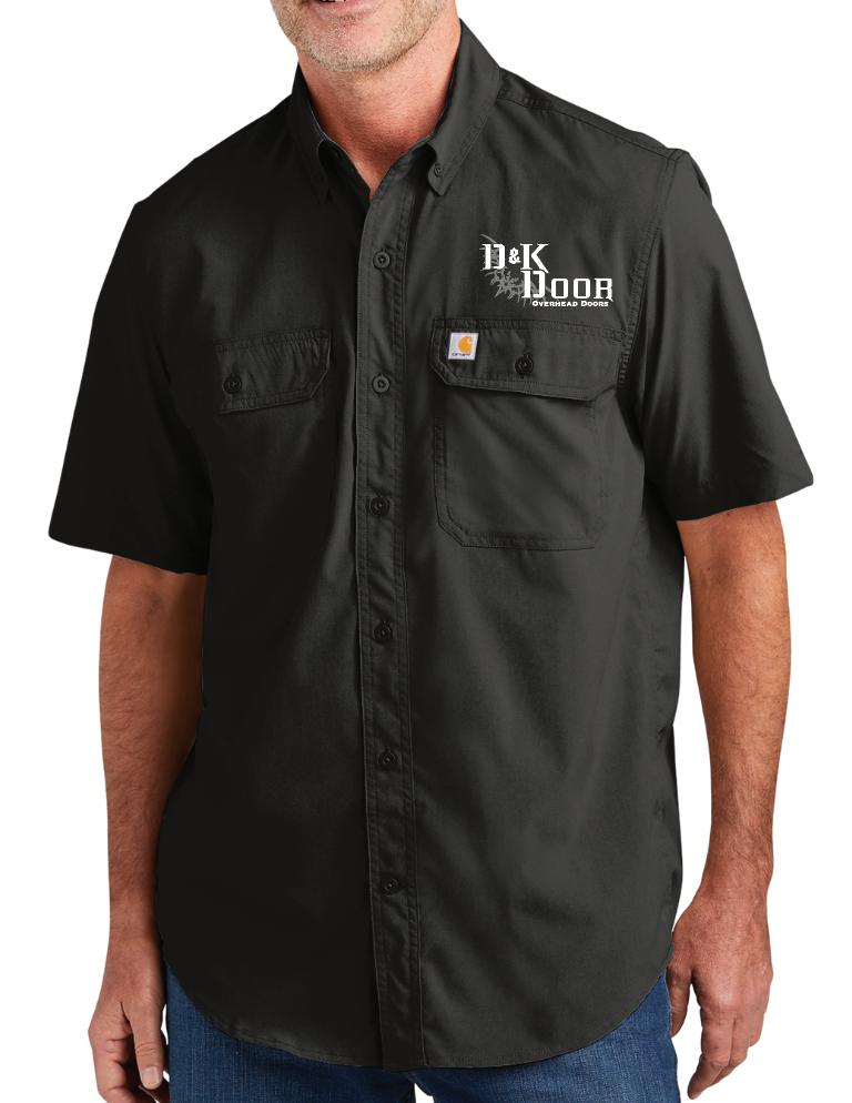 D&K DOOR Carhart Force Button Down Short Sleeve | D&K