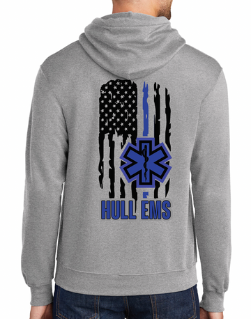 Hull EMS PORT & COMPANY TALL hooded sweatshirt | EMS25