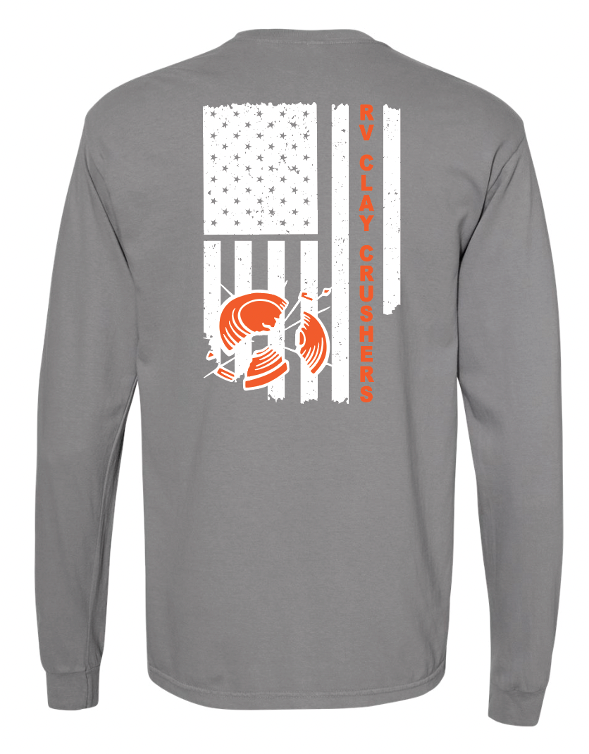 Comfort Colors Long Sleeve T-shirt (Adult) | CLAY25