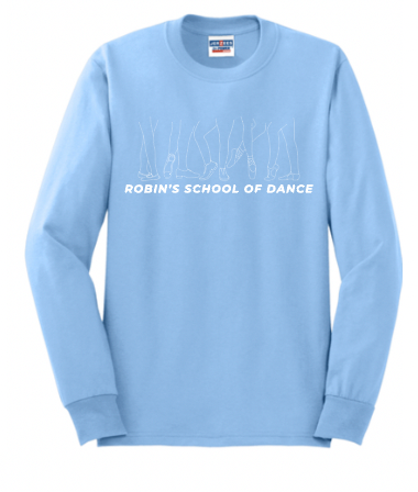 DANCE SHOES YOUTH/ADULT JERZEES LONG SLEEVE | RSD