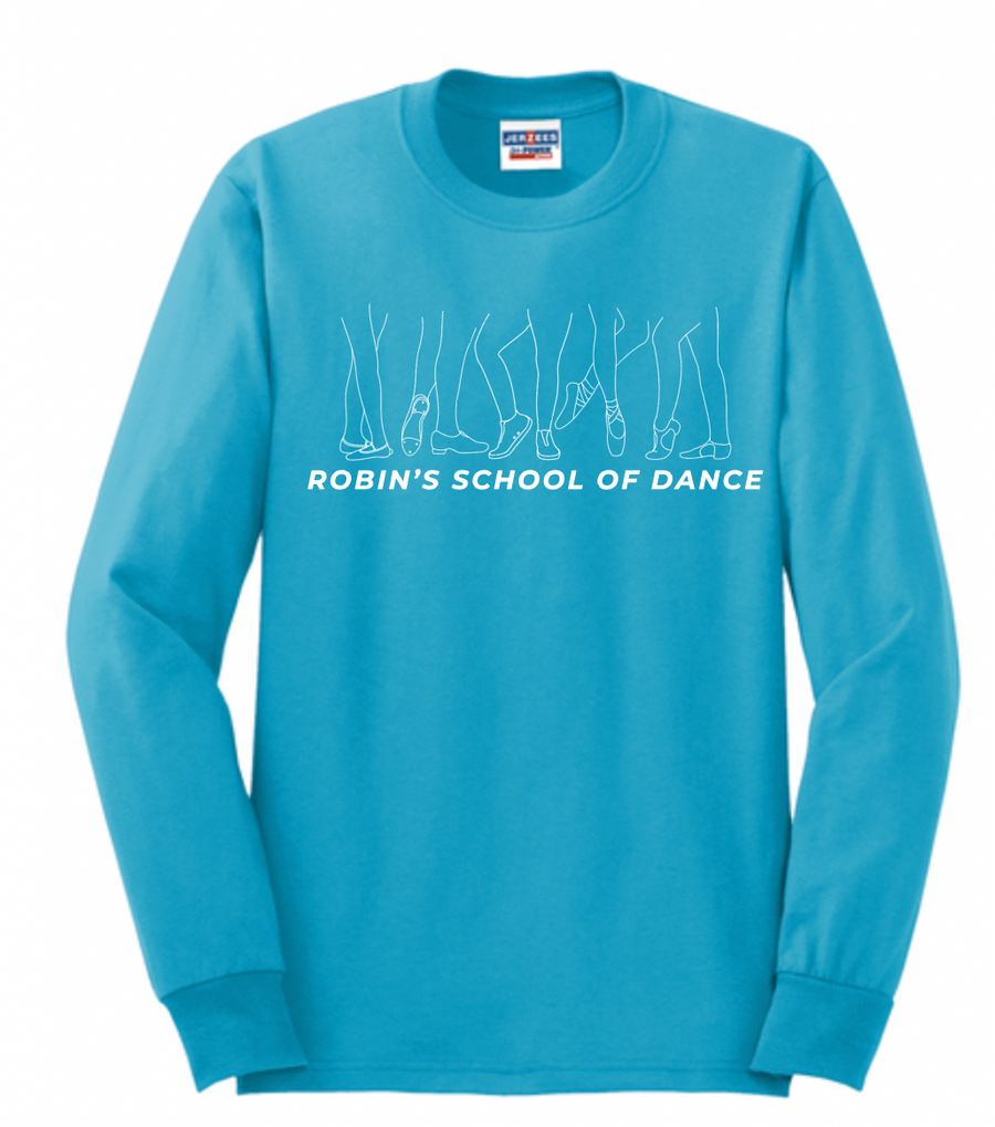 DANCE SHOES YOUTH/ADULT JERZEES LONG SLEEVE | RSD