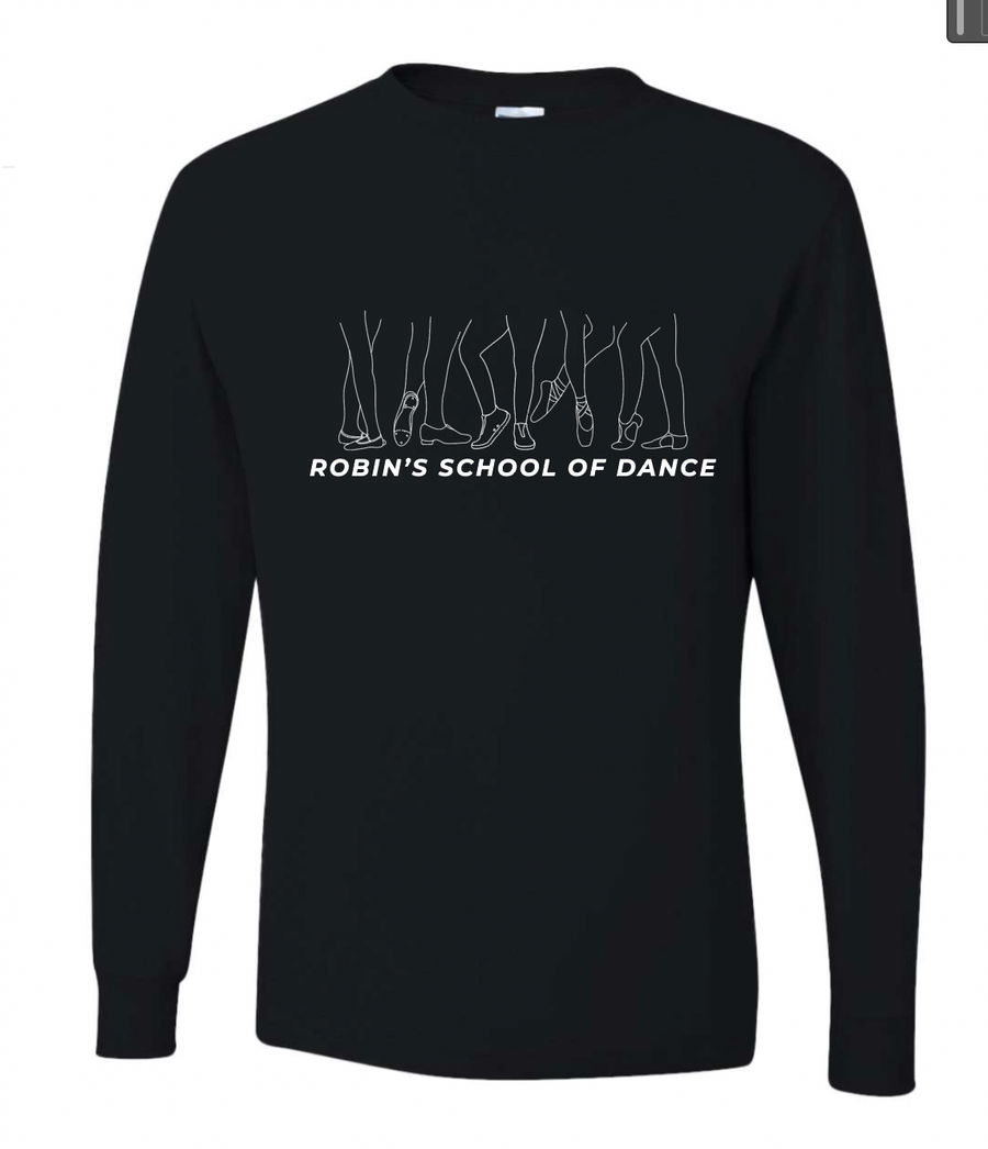 DANCE SHOES YOUTH/ADULT JERZEES LONG SLEEVE | RSD