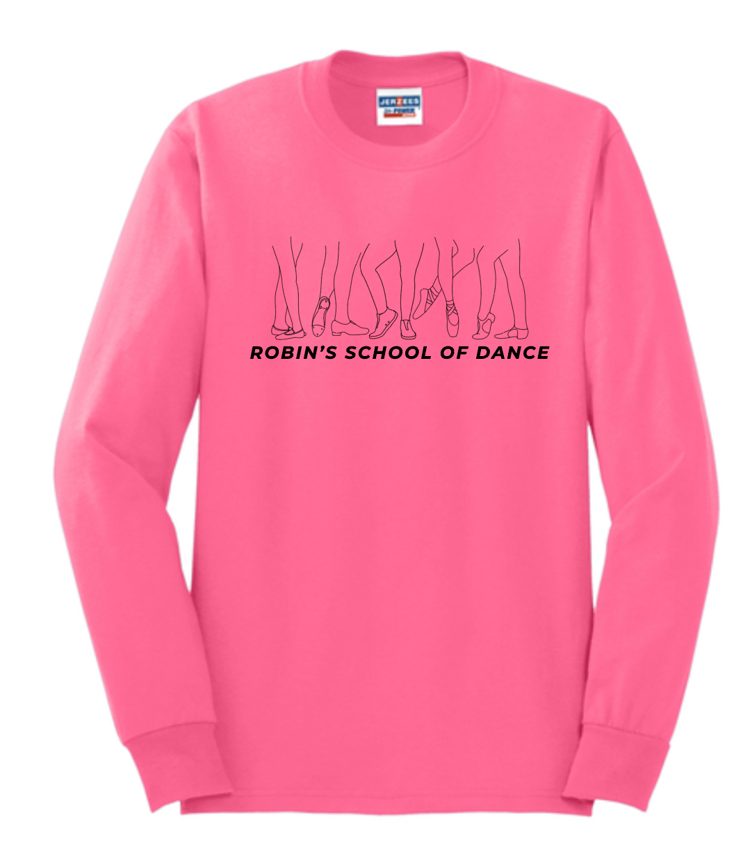 DANCE SHOES YOUTH/ADULT JERZEES LONG SLEEVE | RSD