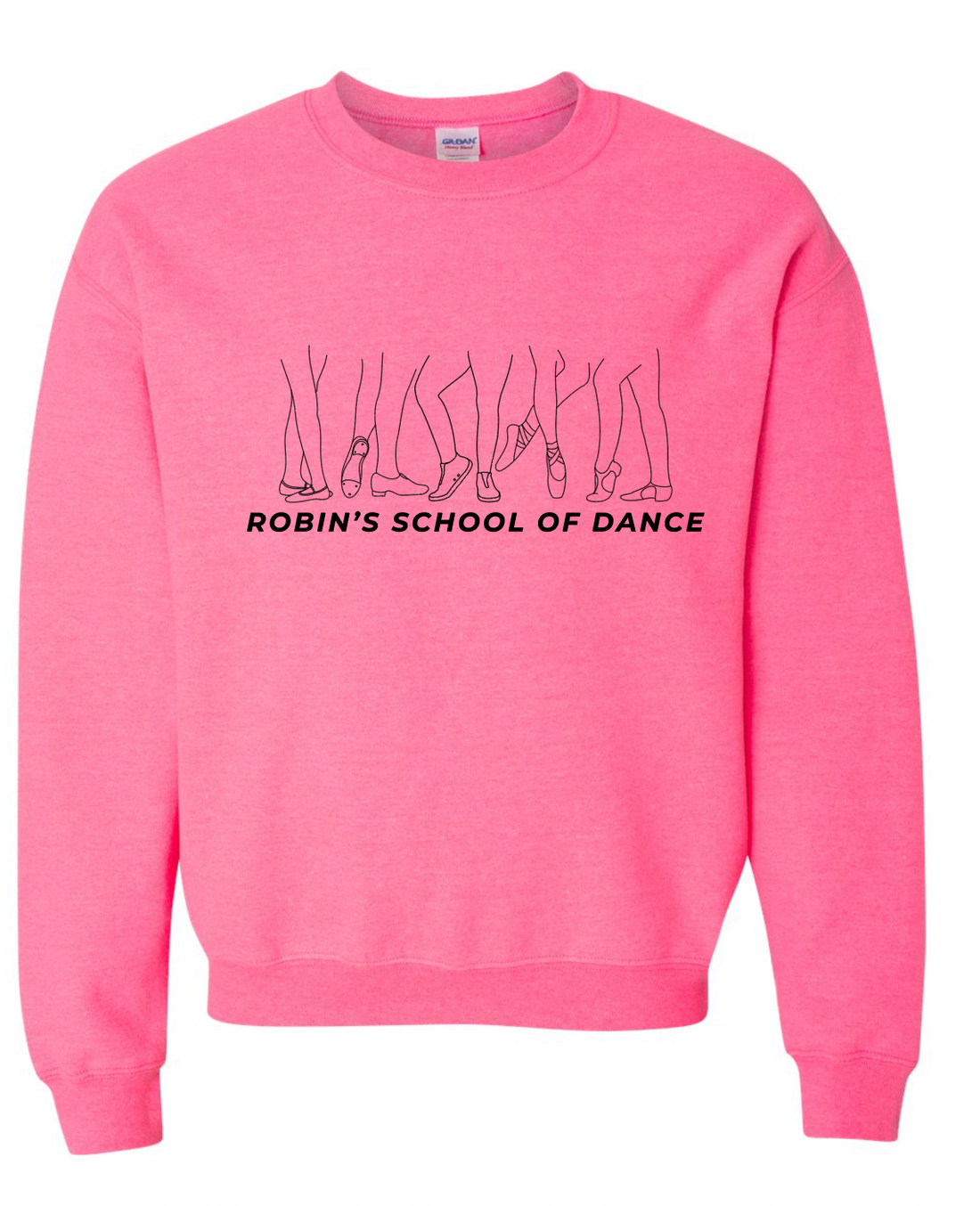 DANCE SHOES YOUTH/ADULT GILDAN SWEATSHIRT | RSD