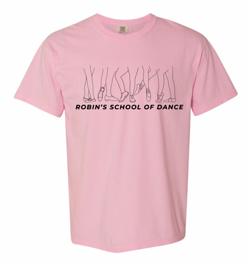 DANCE SHOES YOUTH/ADULT COMFORT COLORS T-SHIRT | RSD