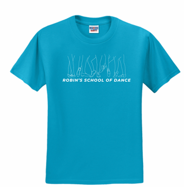 DANCE SHOES YOUTH/ADULT JERZEES T-SHIRT | RSD