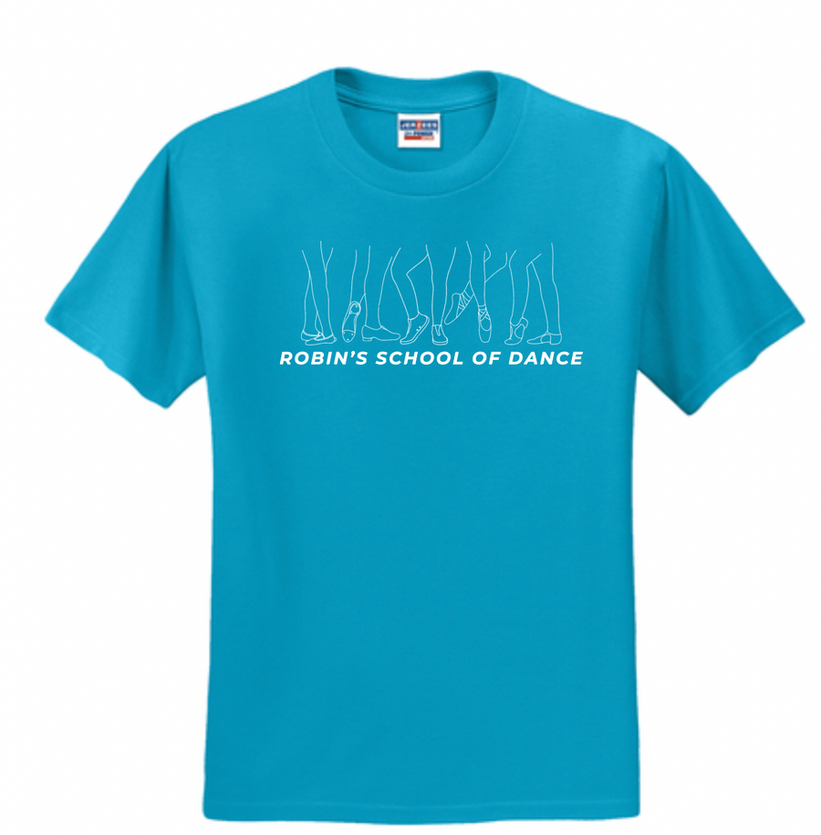 DANCE SHOES YOUTH/ADULT JERZEES T-SHIRT | RSD