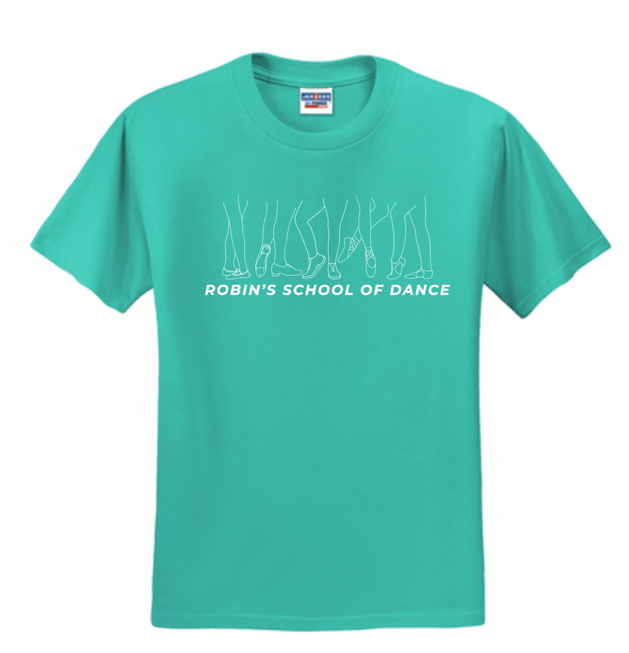 DANCE SHOES YOUTH/ADULT JERZEES T-SHIRT | RSD