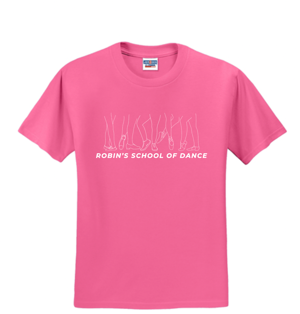 DANCE SHOES YOUTH/ADULT JERZEES T-SHIRT | RSD