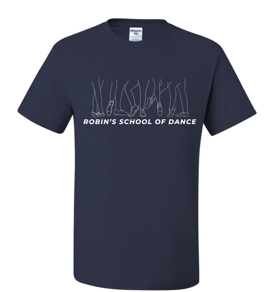 DANCE SHOES YOUTH/ADULT JERZEES T-SHIRT | RSD