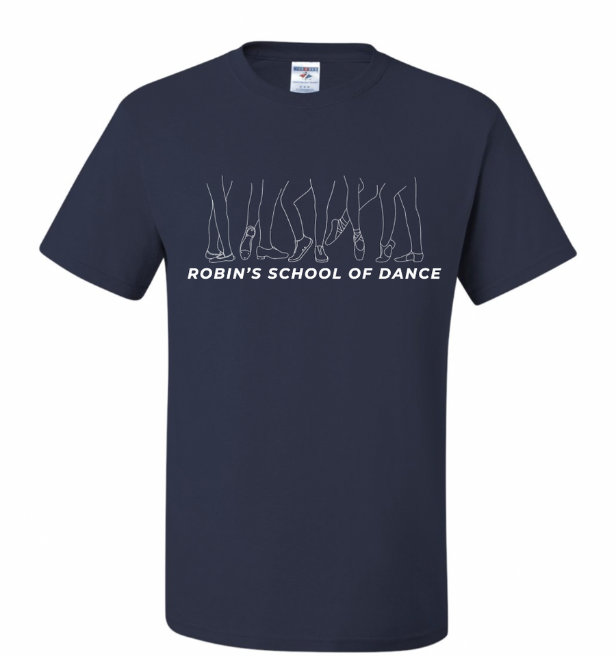 DANCE SHOES YOUTH/ADULT JERZEES T-SHIRT | RSD
