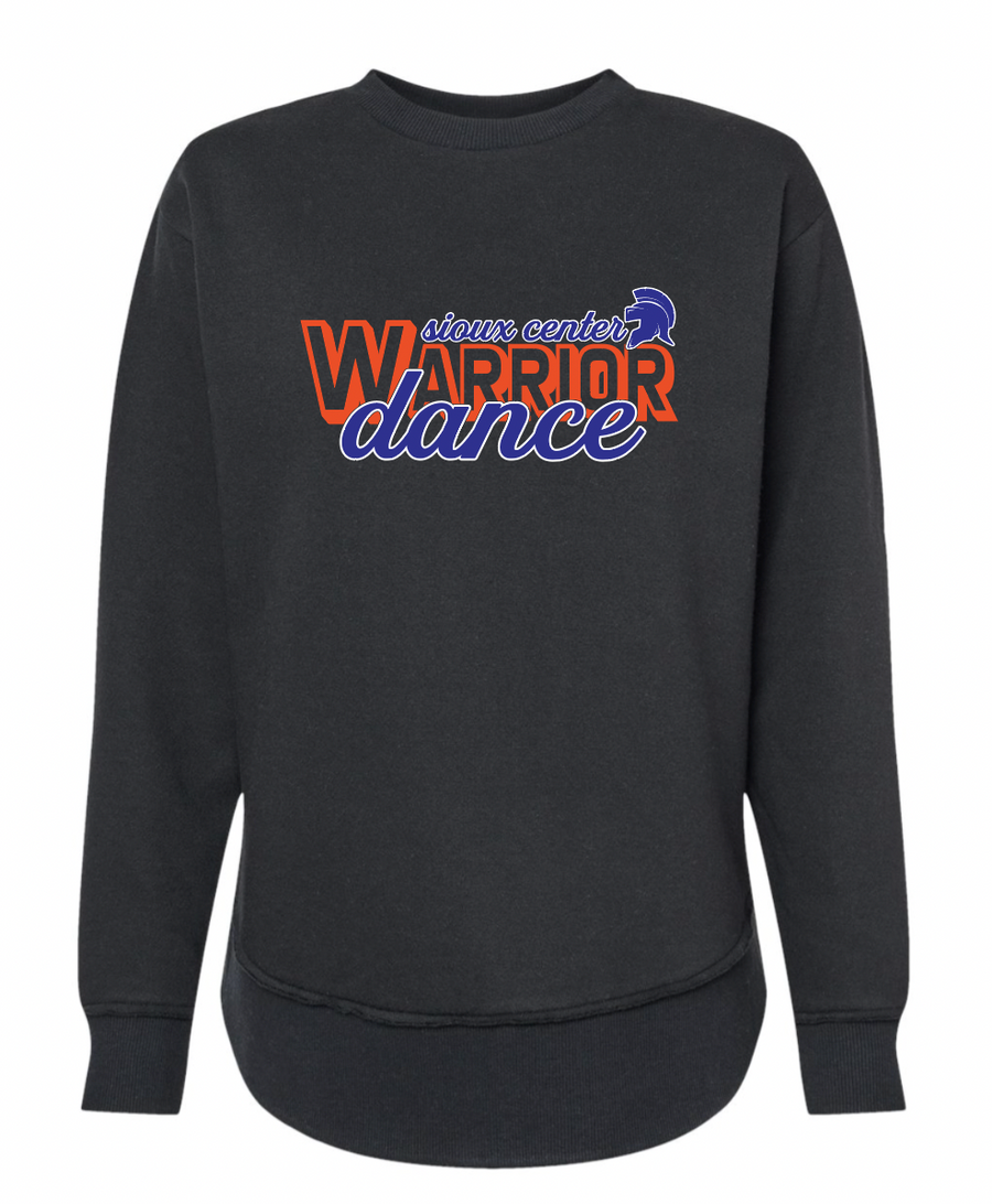 LAT Women's Weekend Fleece Crewneck Sweatshirt  | SCDT25