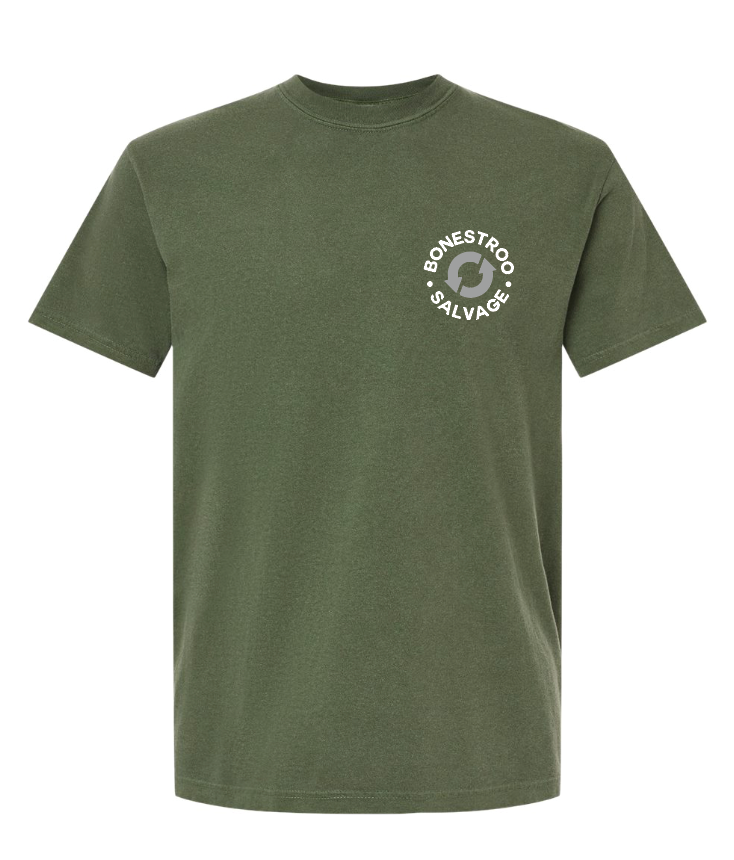 CIRCLE LOGO COMFORT COLORS Short Sleeve (ADULT) | BONESTROO25