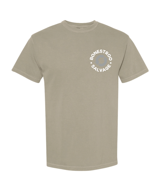 CIRCLE LOGO COMFORT COLORS Short Sleeve (ADULT) | BONESTROO25