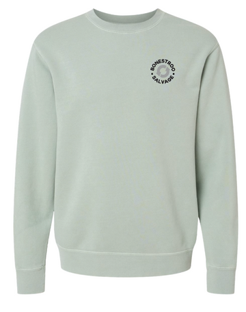 CIRCLE LOGO INDEPENDENT Midweight Crewneck Sweatshirt (ADULT) | BONESTROO25