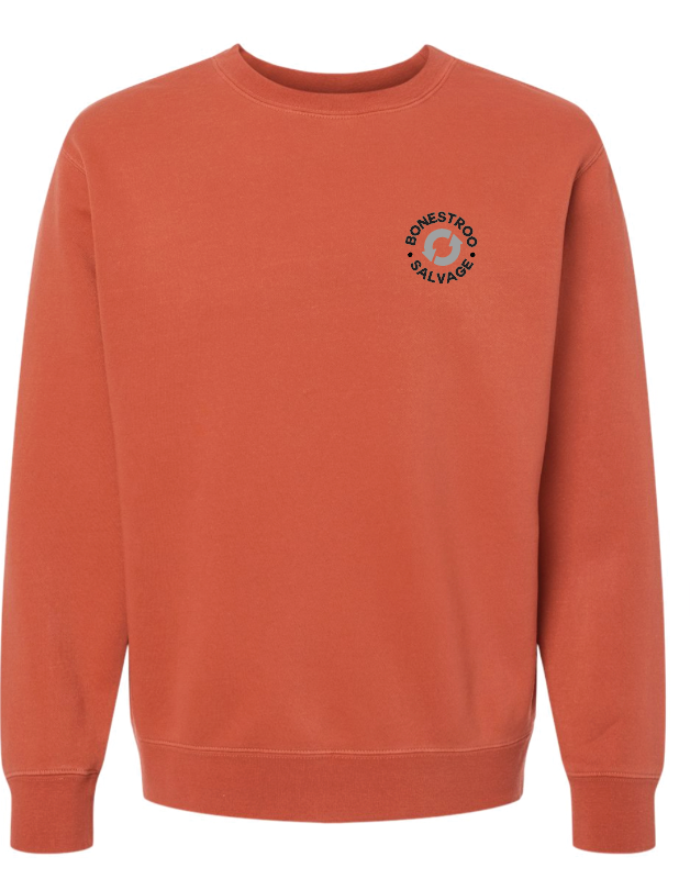 CIRCLE LOGO INDEPENDENT Midweight Crewneck Sweatshirt (ADULT) | BONESTROO25